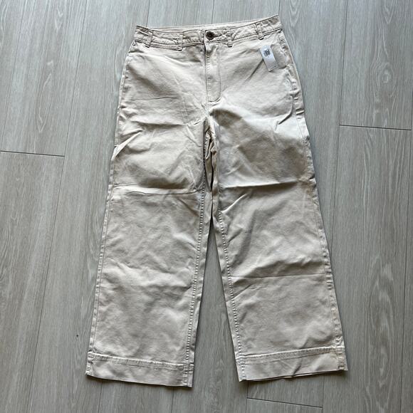 Old Navy Pants - Old Navy Chino Pants Size 8 Wide Leg
